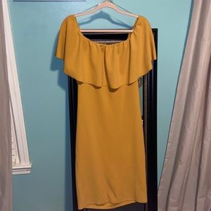 Body con off shoulder dress